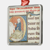 Ein Doktor Diagnosing ein Patient Ornament Aus Metall (Links)