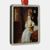 Ein Doktor Visiting eine junge Dame in einem Ornament Aus Metall (Rechts)