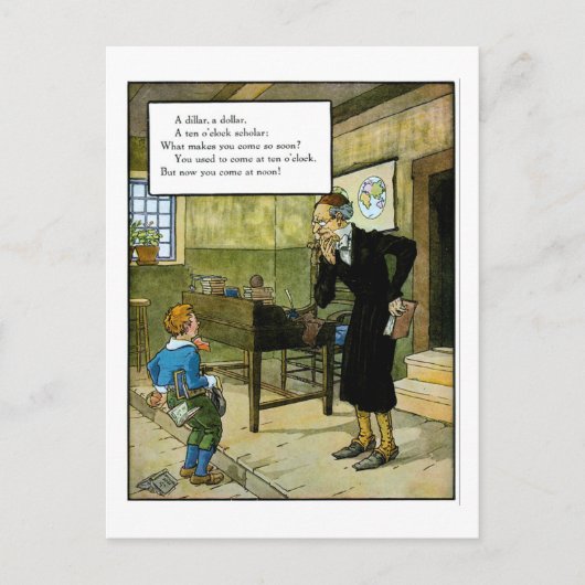 Ein Dollar Postkarte (Vorderseite)