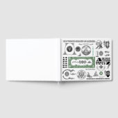 Ein-Dollar-Schein-Muster Gästebuch (Voll)
