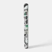 Ein-Dollar-Schein-Muster iPhone Hülle (Linke Seite)