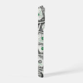 Ein-Dollar-Schein-Muster iPhone Hülle (Rechte Seite)