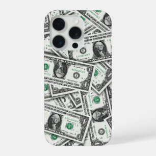 Ein-Dollar-Schein-Muster iPhone 15 Pro Hülle