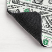 Ein-Dollar-Schein-Muster Mousepad (Ecke)