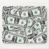 Ein-Dollar-Schein-Muster Mousepad (Vorne)