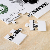 Ein-Dollar-Schein-Muster Puzzle (Seite)