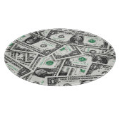 Ein-Dollar-Schein-Muster Schneidebrett (Ecke)