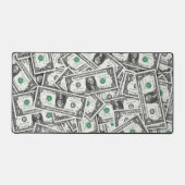 Ein-Dollar-Schein-Muster Schreibtischunterlage (Vorderseite)