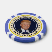 ein Dollar Trumpf Pokerchips (Einzeln)