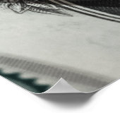 Ein Dollar-Wechselgeld-Macro Nah Poster (Ecke)