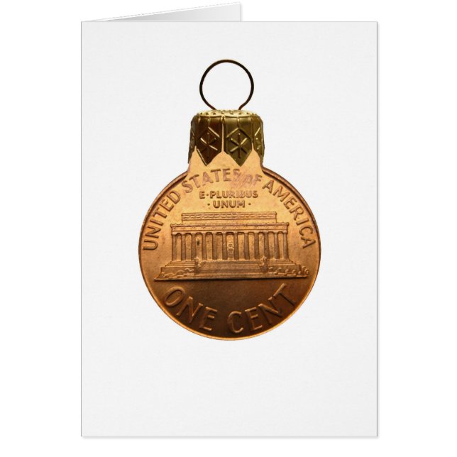 Ein Dollarcentflitter (Vorne)