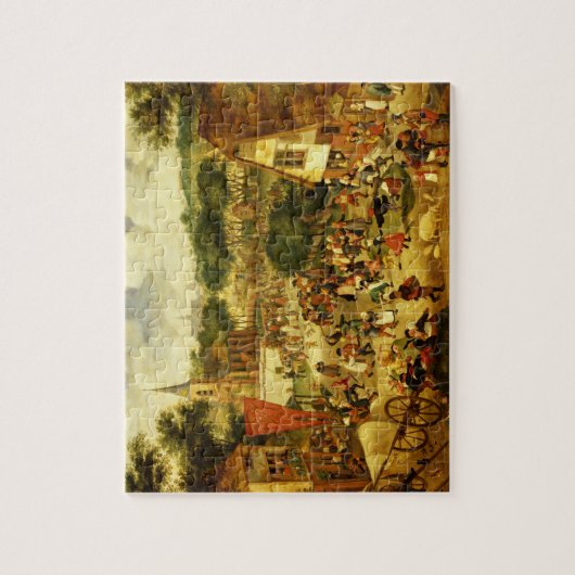 Ein Dorf angemessen Puzzle (Vertikal)