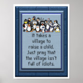 Ein Dorf - Art Poster (Vorne)