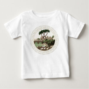 Ein Dorf im Mittelalter Baby T-shirt
