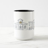 Ein Dorf Tasse (Zentrum)