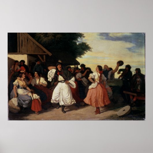 Ein Dorfhochzeitfest Poster (Vorne)