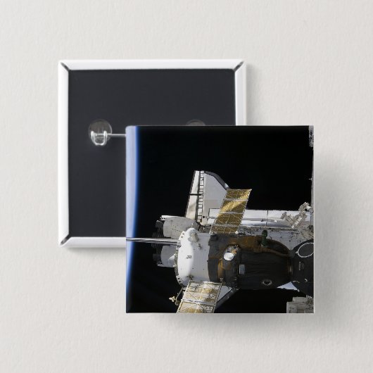 Ein dotiertes Sojus-Raumfahrzeug Button (Vorne & Hinten)