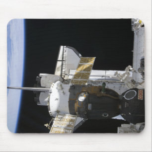Ein dotiertes Sojus-Raumfahrzeug Mousepad