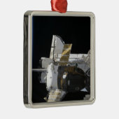 Ein dotiertes Sojus-Raumfahrzeug Silbernes Ornament (Rechts)