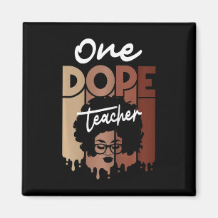 Ein Dozent Lehrer Schwarzer Lehrer Magie Schwarze  Magnet