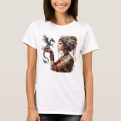 Ein Drache in der Hand T-Shirt (Vorderseite)