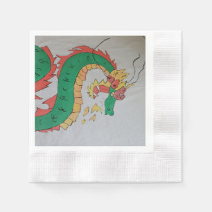 Ein Drache Papiertücher Serviette