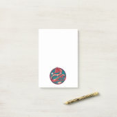 Ein Drache und seine magische Perle Post-it Klebezettel (Auf Schreibtisch)