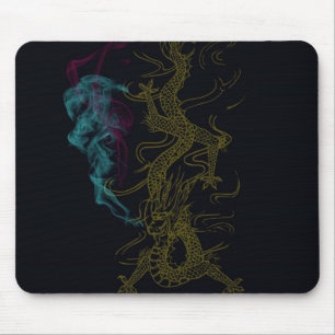 Ein Drachen-Geschichte-Mauspad Mousepad