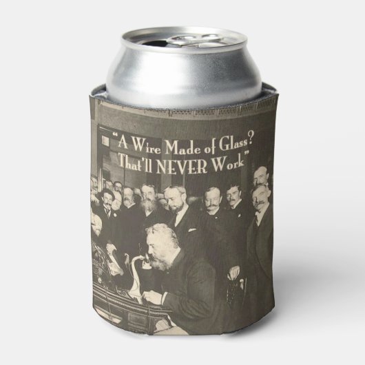 Ein Draht aus Glas, Humor Tech Dosenkühler (Kanne Vorderseite)