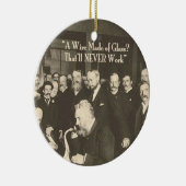 Ein Draht aus Glas, Humor Tech Keramikornament (Rechts)