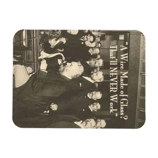 Ein Draht aus Glas, Humor Tech Magnet (Horizontal)