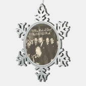 Ein Draht aus Glas, Humor Tech Schneeflocken Zinn-Ornament (Rechts)