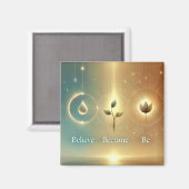 Ein Dreifaltigkeits-Transformationsmagnet Magnet (Vorderseite/Rückseite)