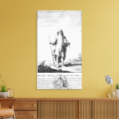 Ein Druid Leinwanddruck (Insitu (Wohnzimmer))