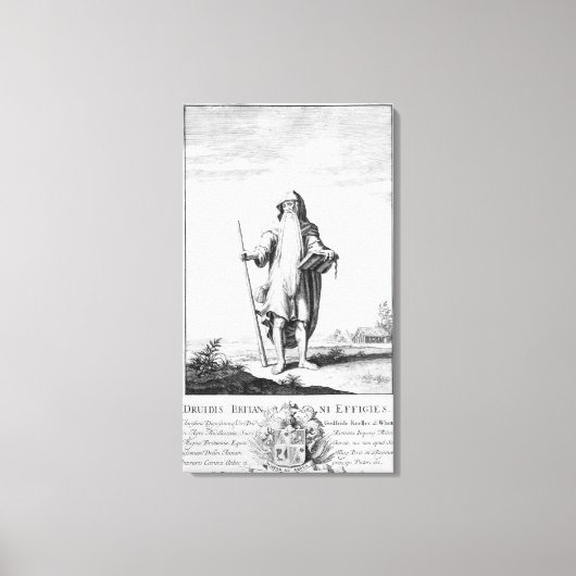 Ein Druid Leinwanddruck (Vorderseite)