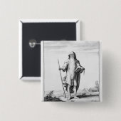 Ein Druide Button (Vorne & Hinten)