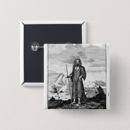 Ein Druide Button (Vorne & Hinten)