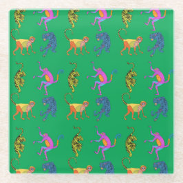 ein Dschungel-Untersetzer Glasuntersetzer