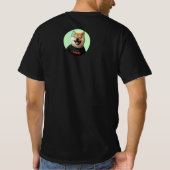 Ein dummer Boss Menschen aus Versehen befeuern T-Shirt (Rückseite)