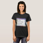 Ein dummer Boss Menschen aus Versehen befeuern T-Shirt (Vorne ganz)