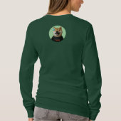 Ein dummer Boss Menschen aus Versehen befeuern T-Shirt (Rückseite)