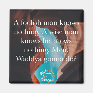 Ein dummer Mannmagnet Magnet