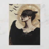 Ein dunkler Engel Postkarte (Vorderseite)