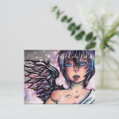 Ein dunkler Flügel Postkarte (Stehend Vorderseite)