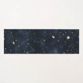 Ein dunkler Starry Night Sky Design Yogmatte Yogamatte (Vorderseite (Horizontal))