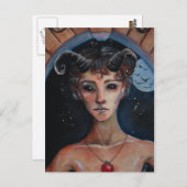 Ein dunkler Unterstrom - der faule KAT Postkarte (Vorne/Hinten)