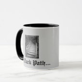 Ein dunkler Weg Tasse (Vorderseite Links)