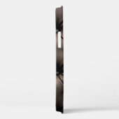 Ein dunkles Lederkissen, aus einem Kindersitz Case-Mate iPhone Hülle (Rückseite / Rechts)