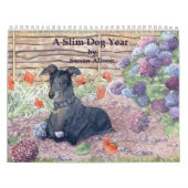 Ein dünner Hundejahr-Kalender Kalender (Titelbild)
