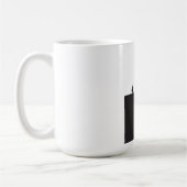 EIN DÜNNER PLATZ KAFFEETASSE (Links)